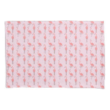 Random Pink Flamingo Bird Pattern