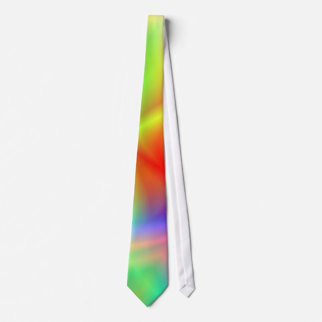 Random, pretty, colourful splurge! tie (Front)