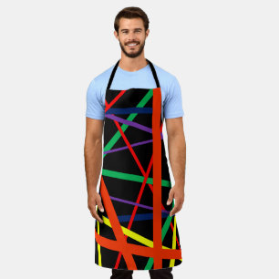 Random Striped Apron