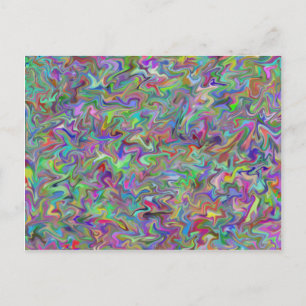 Random Swirl Postcard