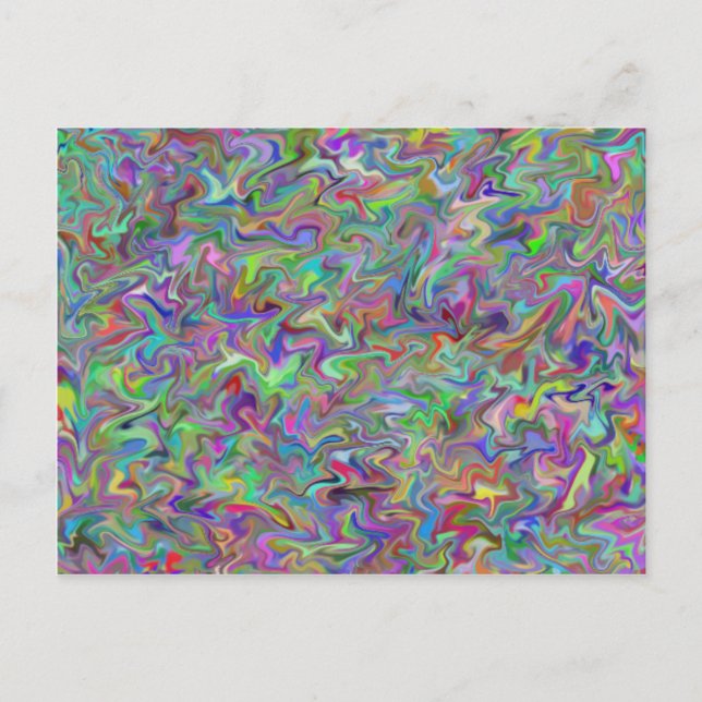 Random Swirl Postcard (Front)