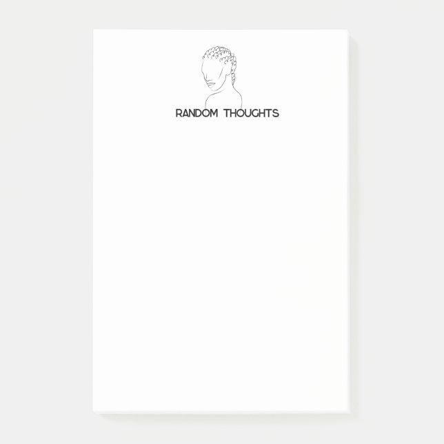 Random Thoughts Post-it Notes (Front)