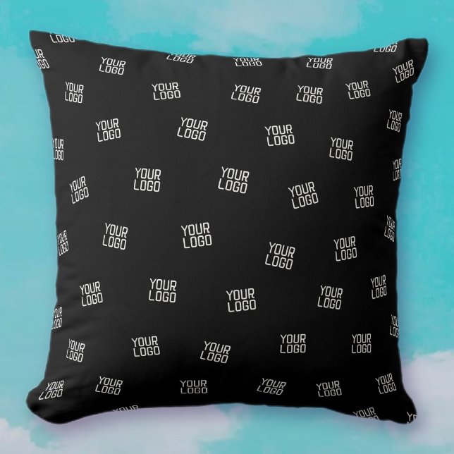 Randomly Arranged Design, Business Logo or Image Cushion (Creator Uploaded)