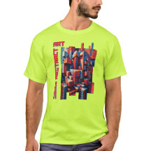 Randomly ordered colourful figures