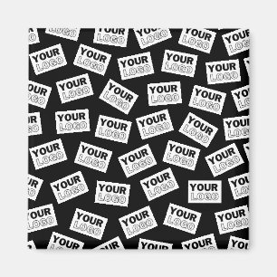 Randomly Placed Look for Your Logo or Any Photo Magnet