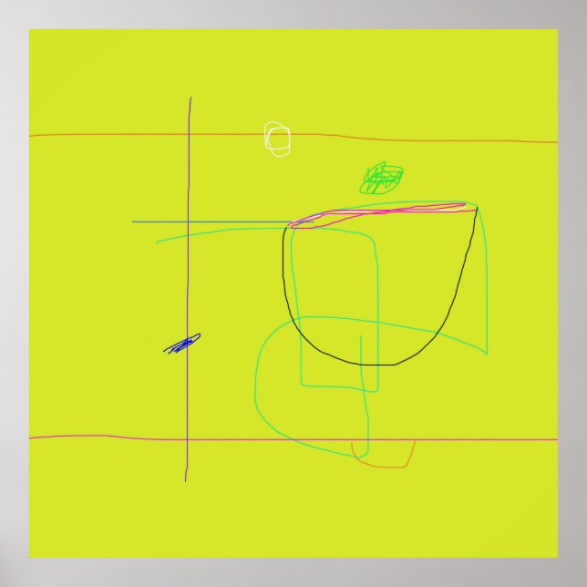 Randomness and Spontaneity Poster (Front)