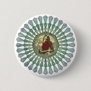 Randy Castillo Mandala Button