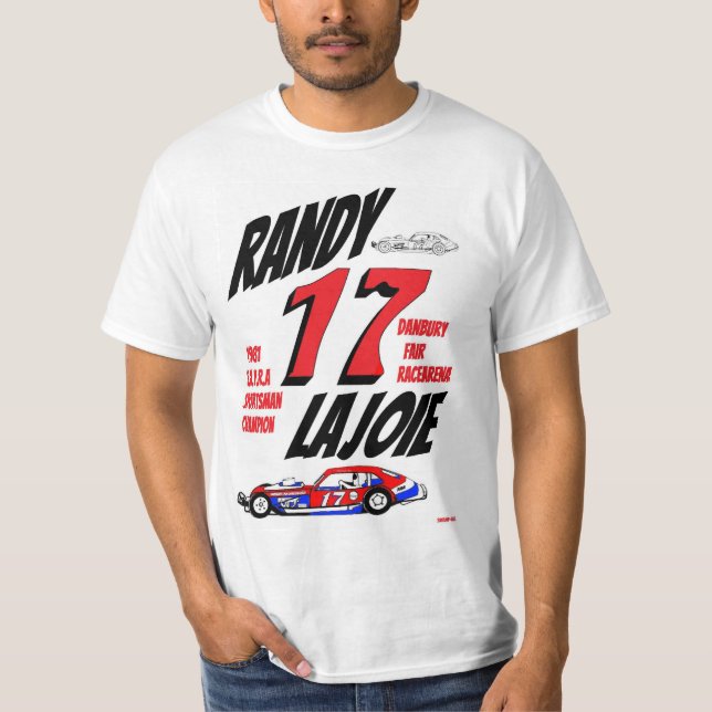 Randy Lajoie SNYRA Danbury Fair Racearena 1-SideV2 T-Shirt (Front)