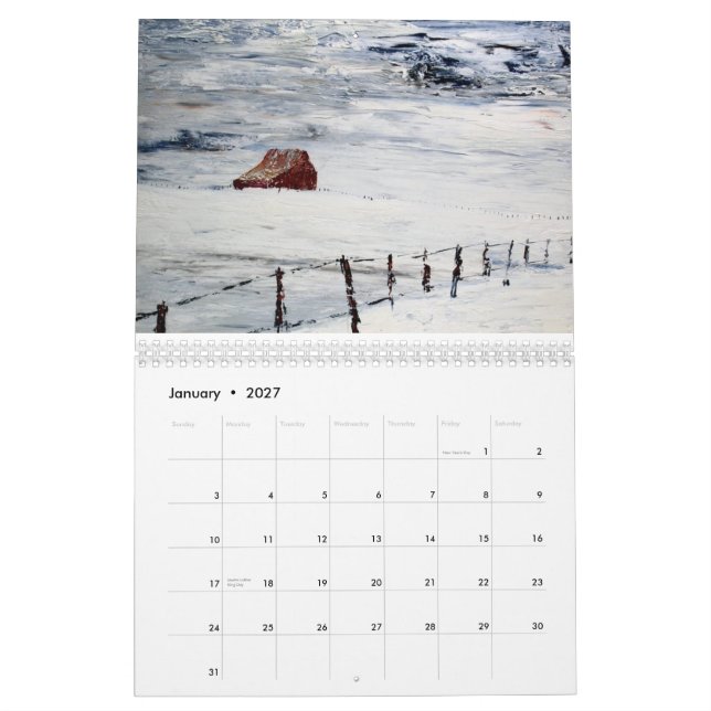 Randy Loubier 2011 Calendar With Scripture (Jan 2027)
