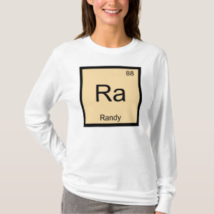 Randy Name Chemistry Element Periodic Table T-Shirt