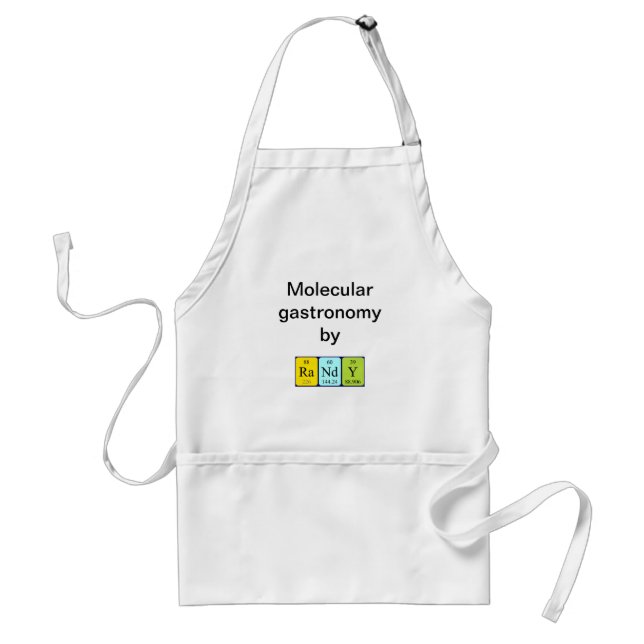 Randy periodic table name apron (Front)
