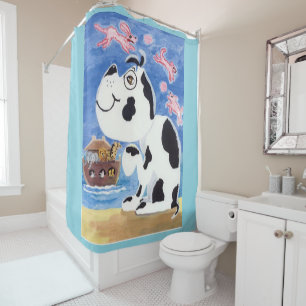 Randy The Pup 🐶 And The Ark Shower Curtain