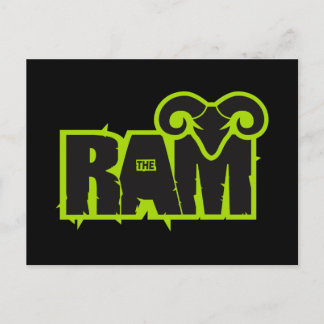 Randy "The Ram" Postcard