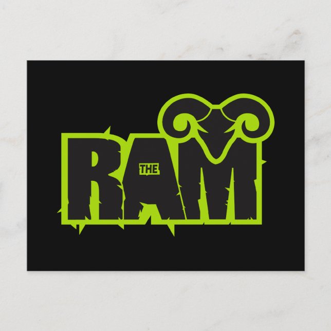Randy "The Ram" Postcard (Front)