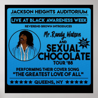 Randy watson on tour poster
