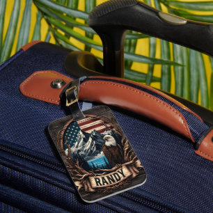 Randy's American Eagle Luggage Tag