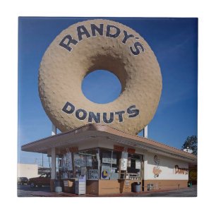 Randy's Doughnuts California Architecture Tile