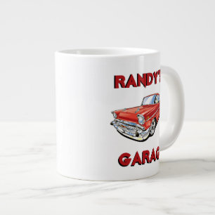 Randy's Garage Classic Car Large Coffee Mug