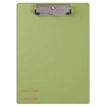 Range card clipboard