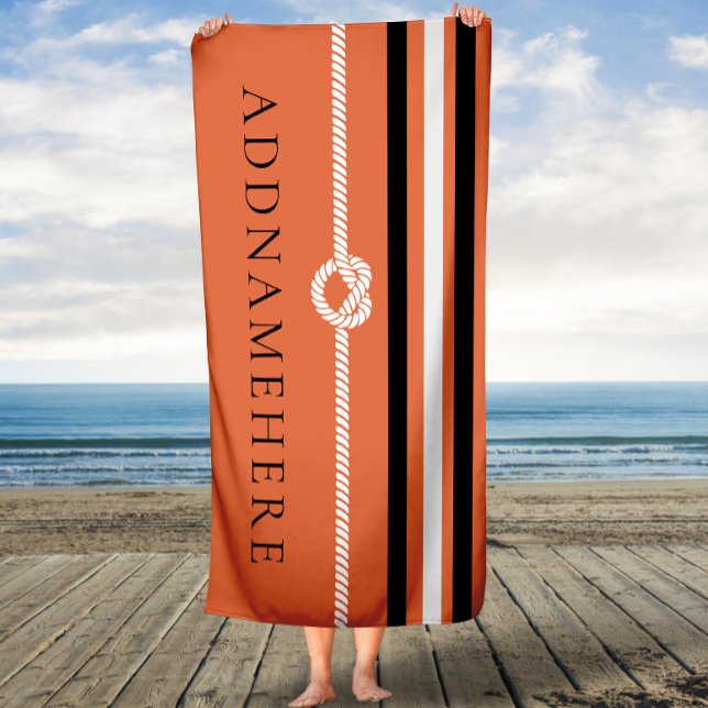 Range Custom Text Bath Towel for Men and Women (Creator Uploaded)