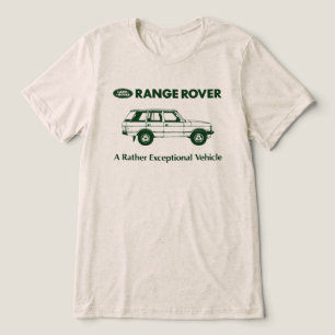 Range Rover - A Truly Exceptional Vehicle Tri-Blend Shirt