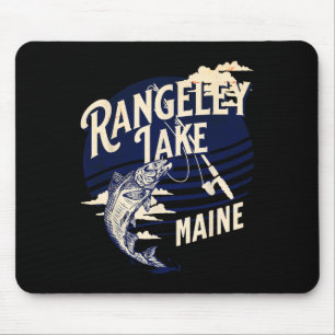 Rangeley Lake Maine Fly Fishing Trout B Fisher Sou Mouse Pad
