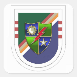 Ranger 3rd Battalion Beret Flash with DUI Stickers