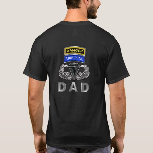 Ranger Airborne DAD T-Shirt (Back)