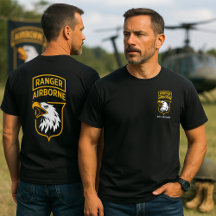 Ranger Airborne Screaming Eagles Personalized
