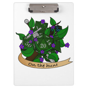 Ranger Dice Design Clipboard