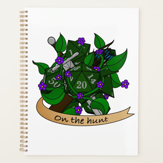 Ranger Dice Design Planner (Front)