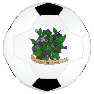Ranger Dice Design Soccer Ball
