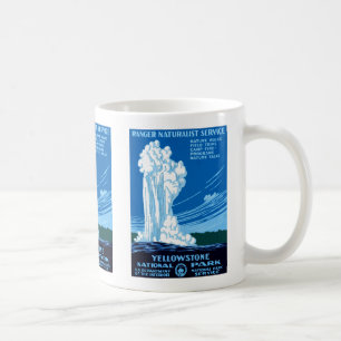 Ranger Naturalist Service ~ Yellowstone Coffee Mug