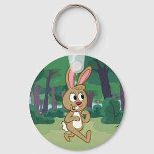 Ranger Rick   Becky Hare Key Ring