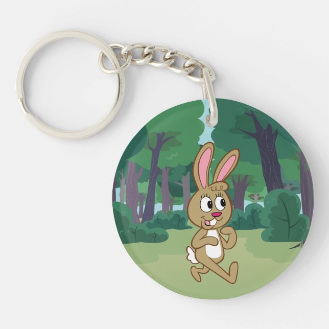Ranger Rick | Becky Hare Key Ring (Front)