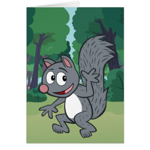 Ranger Rick   Grey Squirrel Waving