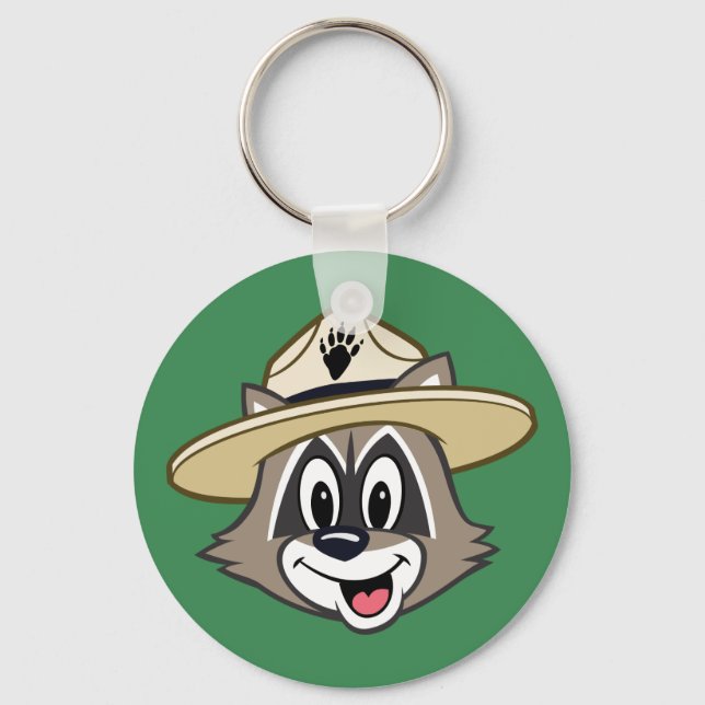 Ranger Rick | Ranger Rick Face Key Ring (Front)