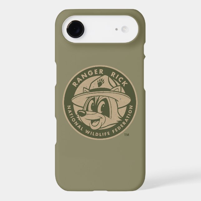 Ranger Rick | Ranger Rick Khaki Logo Case-Mate iPhone Case (Back)