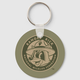Ranger Rick | Ranger Rick Khaki Logo Key Ring