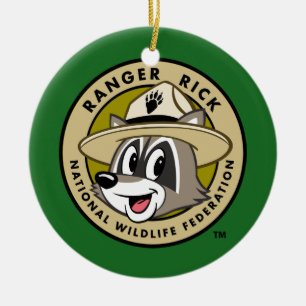 Ranger Rick Ranger Rick Logo Ceramic Ornament
