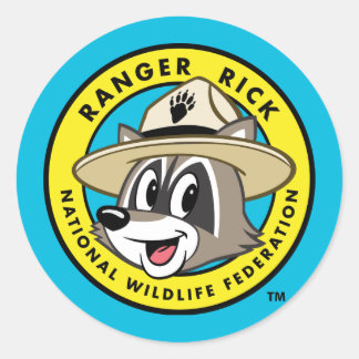 Ranger Rick | Ranger Rick Logo Classic Round Sticker