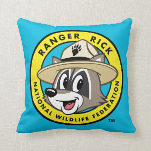 Ranger Rick   Ranger Rick Logo Cushion