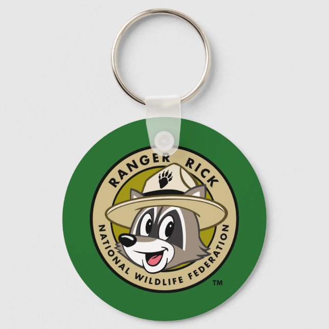 Ranger Rick | Ranger Rick Logo Key Ring (Front)