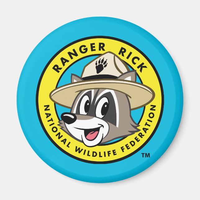 Ranger Rick | Ranger Rick Logo Magnet (Front)