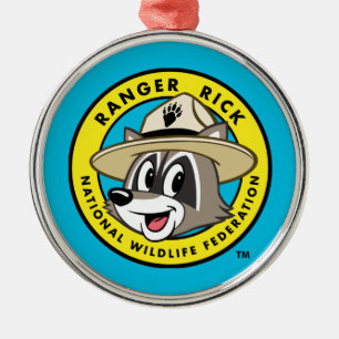 Ranger Rick Ranger Rick Logo Metal Tree Decoration