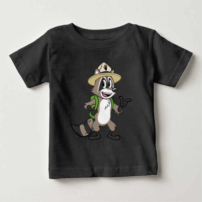 Ranger Rick | Ranger Rick Pointing Baby T-Shirt (Front)