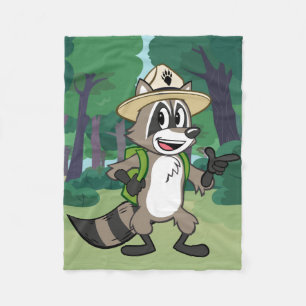 Ranger Rick   Ranger Rick Pointing Fleece Blanket