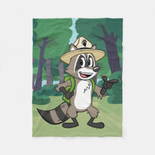 Ranger Rick   Ranger Rick Pointing Fleece Blanket