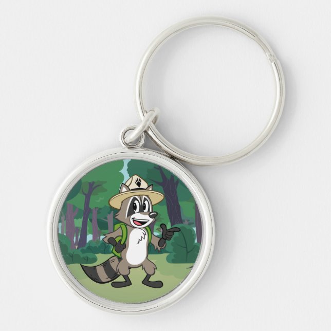 Ranger Rick | Ranger Rick Pointing Key Ring (Front)