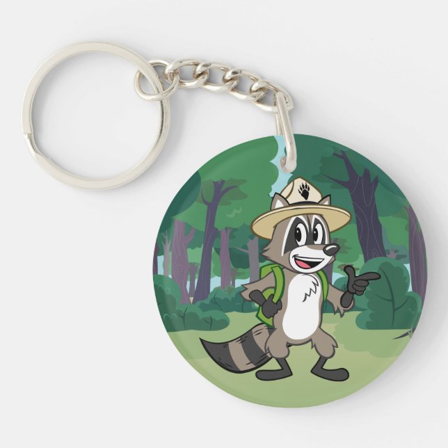Ranger Rick | Ranger Rick Pointing Key Ring (Front)